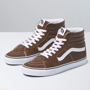 Brown High Top Sk8-Hi Vans